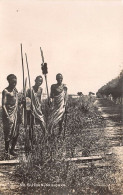 US5429 Sudan Shillouke Soldiers Types Folklore Real Photo Sudan Africa - Soudan