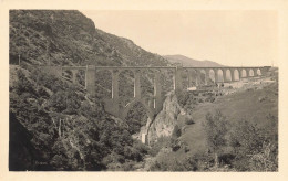 Fontpédrouse * Carte Photo * Un Coin Du Village Et Le Pont Séjourné * Viaduc Ligne Chemin De Fer ? - Sonstige & Ohne Zuordnung