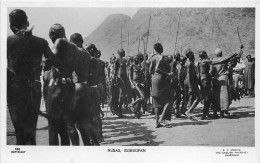 US5393 Nubas Kordofan Soldiers Types Folklore Real Photo Sudan Africa - Soudan