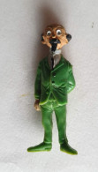 FIGURINE PUBLICITAIRE ESSO France Peinte -Tintin - TOURNESOL 1973 (4) - Tim & Struppi