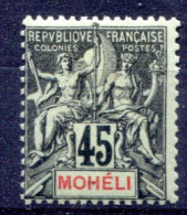 Mohéli         11 * - Nuevos