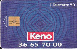 F433 - 11/1993 - KENO - 50 GEM1A ( Verso : 2ème Logo Moreno) - 1993