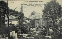 § - 59 - Nord - Lambersart Lez Lille - Grand Café Restaurant "a La Rotonde" - A. Dancoine Propriétaire - Lambersart