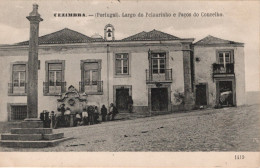 SEZIMBRA - CEZIMBRA - Largo Do Pelourinho E Paçoz Do Concelho  (Ed. F. A- Martins. Nº 1419) - PORTUGAL - Setúbal