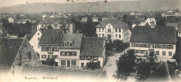 Pratteln Mitteldorf, Liestal 1904 Rare Used Real Photo Postcard. French Postage Due Taxe. Publisher Rathe-Fehlmann Basel - Liestal