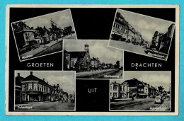 * Drachten (Friesland - Nederland) * (F. Veldman, De Kleine Beurs) Groeten Uit Drachten, Houtlaan, Noorderbuurt - Drachten