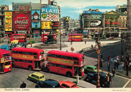 Autobus * London , Piccadilly Circus * Autocar Bus Car * Londres Uk - Busse & Reisebusse