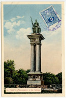 Paraguay 1926 Postcard Itororó - Monumento A Los Heroes; Scott 194 - 5c. Coat Of Arms - Paraguay
