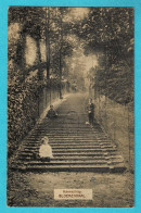 * Bloemendaal (Noord Holland - Nederland) * (E. & B.) Karmeltrap, Escalier, Enfants, Animée, Old, Rare - Bloemendaal