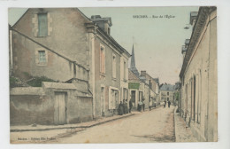 SEICHES - Rue De L'Eglise - Seiches Sur Le Loir