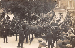 18-AUBINGY-SUR-NERE- CARTE-PHOTO- FÊTE CHAR DE LA COUTURE - Aubigny Sur Nere