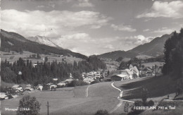 D7335) FIEBERBRUNN - Tolle S/W Ansicht Mit Straße Zur Kirche U. Häusern ALT ! - Fieberbrunn