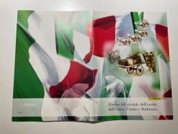 2005 Italy Folder Giorno Ricordo Esodo Fiumani Dall' Istria Fiume E Dalmazia - Folder