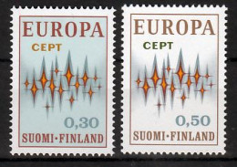 Finland Europa Cept 1972 Postfris - 1972