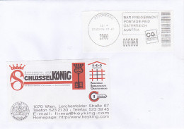 SCHLUSSEL KONIG COMPANY ADVERTISING, POSTAGE PAID COVER, 2015, AUSTRIA - Briefe U. Dokumente