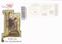 ANTIQUE ARTWORKS- CODEX 965, POSTAGE PAID SPECIAL COVER, 2014, AUSTRIA - Briefe U. Dokumente