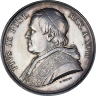 Vatican, Médaille, Pie IX, “Le Pape Qui Frappe L’Argent”, 1862, Voigt - Autres & Non Classés