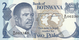 BOTSWANA 2 Pula Banknote ND/1982  P.7d - UNC - Botswana