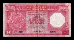 Hong Kong 100 Dollars 1985 Pick 194a Mbc Vf - Hong Kong