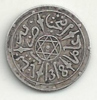 MAROC - 1/2 Dirham - 1318 - TB/TTB - Marokko