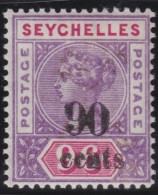 Seychelles    .    SG    .   21  (2 Scans)   .    *    .   Mint-hinged - Seychelles (...-1976)