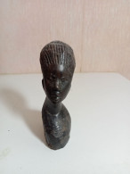 Statuette Africain Ancien Hauteur 11 Cm - Afrikanische Kunst