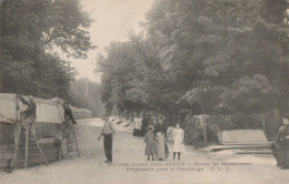 Delcampe - CARTE POSTALE ORIGINALE ANCIENNE : NOTRE DAME DES ANGES PELERINAGE ROUTE DE MONTFERMEIL  ANIMEE SEINE SAINT DENIS (93) - Pierrefitte Sur Seine
