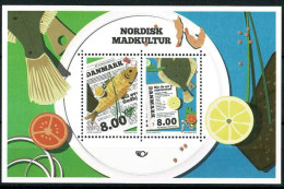 Denmark 2016; Nordic Food Culture, Miniature Sheet  MNH(**). - Unused Stamps
