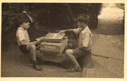 Jeu Game * Carte Photo * Enfants * Thème Jeux Genre échecs Dames - Giochi Regionali
