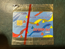 Carte Telefonica România Anii ‘90 Nefolosita In Ambalaj Original 20000 Lei - Romania