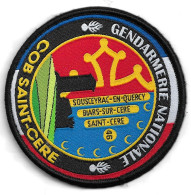 Ecusson GENDARMERIE COB SAINT CERE 46 - Police & Gendarmerie