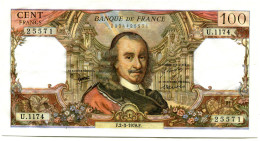 100 Francs Corneille, 2 Mars 1978, Alphabet U. 1174 - 100 F 1964-1979 ''Corneille''