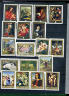 Stamps - Art - Collection - 7 Pages - Collections (sans Albums)