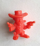 FIGURINE PUBLICITAIRE MARQUEE BONUX 1980 LUCKY LUKE- JOE DALTON Rouge - Sonstige & Ohne Zuordnung