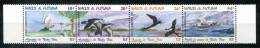 WALLIS UND FUTUNA 760-763 Zdr. Mnh - Vögel, Birds, Oiseaux - WALLIS-ET-FUTUNA - Neufs