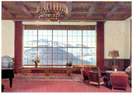 Guerre 39 45 Allemagne : Berghof La Baie Vitrée Du Grand Salon Avec Vue Sur L'Untersberg - War, Military