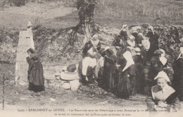 56 KERGORNET-en GESTEL    Les Nourrices Vont En Pélerinage à Cette Fontaine Le 1er Mai.... SUP PLAN 1916    RARE - Pont Scorff