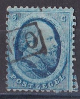 Pays Bas - ( Guillaume III )  1864  Y&T  N ° 4  Oblitéré Franco - Gebruikt