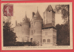 37 - PORT BOULET---Chateau Des Reaux--Ancienne Demeure Des Tallement--Façade Principale---cpsm Pf - Andere & Zonder Classificatie