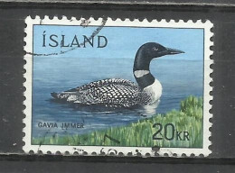 9321C-ISLANDIA 1967 SERIE COMPLETA AVES PÁJAROS Nº 363 VALOR 6,76€ - Gebruikt