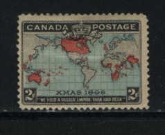 Canada Scott # 86 ( Z7 ) HINGED Queen Victoria Value $ 40.00 - Unused Stamps