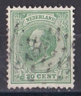 Pays Bas - ( Guillaume III )  1872  Y&T  N ° 24  Oblitéré - Gebruikt