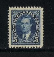 Canada MNH Scott # 235 ( Z2 ) King George VI Value $ 5.00 - Neufs