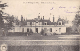 37. METTRAY. CPA. CHATEAU DU PETIT BOIS. ANNEE 1908 . + TEXTE - Mettray