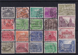 BERLIN 1949 - Canceled - Mi 42-60 - Complete Set!  - Gebruikt