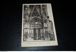 A9260      MANTES LA JOLIE, PORCHE DE LA CATHEDRALE - 1942 - Sonstige & Ohne Zuordnung