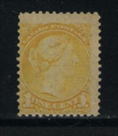 Canada Scott # 35 ( Z2 ) HINGED Queen Victoria Value $ 47.50 - Unused Stamps