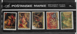 Jugoslavia - Serietta Usata: Paintings 1976 - Used Stamps