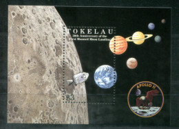 TOKELAU Block 19, Bl.19 Mnh - Apollo 11, Weltraum, Space, Espace - TOKÉLAOU - Tokelau