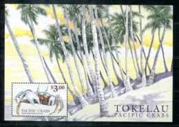 TOKELAU Block 18, Bl.18 Mnh - Krabbe, Palme, Crab, Palm Tree, Crabe, Palmier - TOKÉLAOU - Tokelau